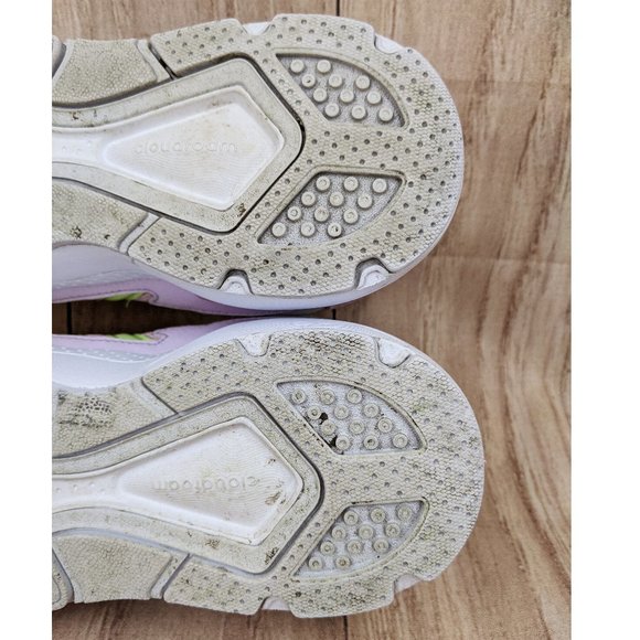 ADIDAS Crazychaos J Running Shoes Cloudfoam Pink/Multi Hi-Res Yellow EF3… - Picture 11 of 12